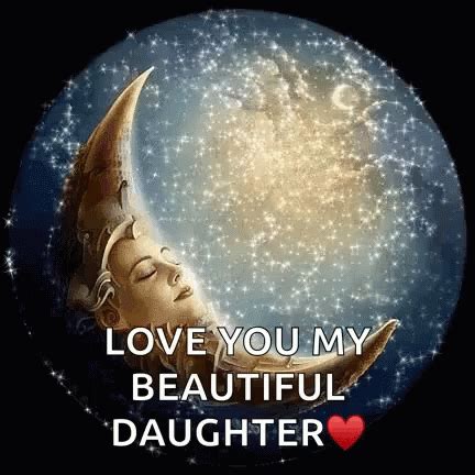 love you daughter gif|More.